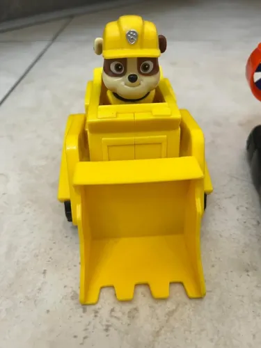 Carrinho Patrulha Canina Rubble Trator