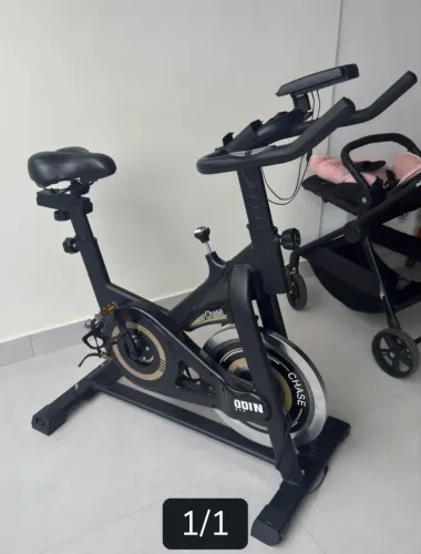 Bicicleta Ergométrica Spinning Mecanica 5kg Chase Odin Fit
