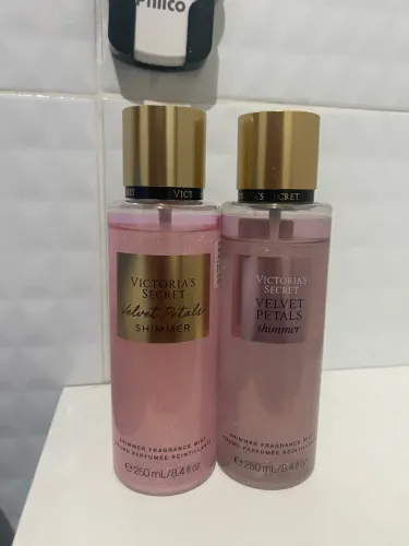 Dupla Body Splash Victoria's Secret Shimmer (Com Brilho) Original - Praticamente Novos!