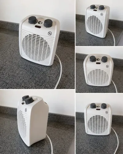 Aquecedor Elétrico NOVO 2 níveis de Aquecimento Função Ventilador SJCampos SOMENTE VENDA