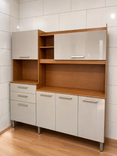 Armário De Cozinha 6 Portas Novo