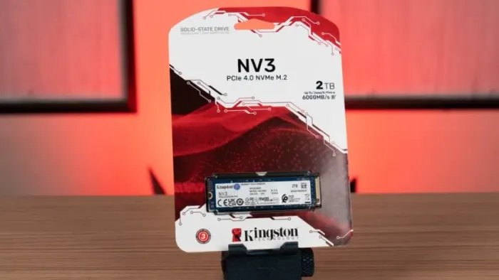 SSD NVMe M.2 2TB Kingston NV3 PCIe 4.0 (até 6000MB/s)