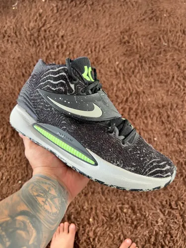 Tênis Nike KD 14 Black Lime Glow