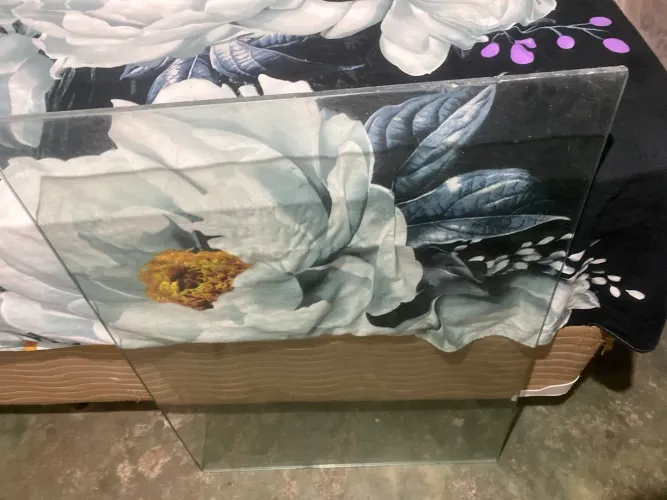 Tampo de vidro temperado para centro 