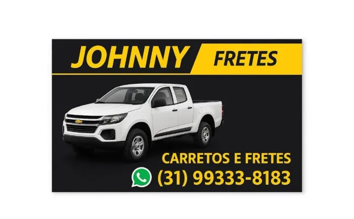 Faço carreto *