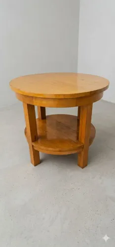Mesa redonda maciça 90cm de diâmetro. Excelente estado