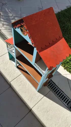 Linda casinha de MDF 