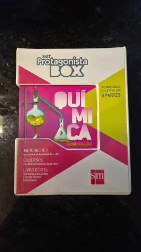 BOX - Ser protagonista QUIMICA ENSINO MÉDIO - 3 PARTES