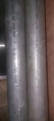 Tubo galvanizado 03 polegada pesado a fogo 5598
