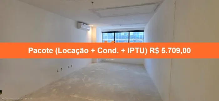 Aluguel de Sala Comercial com 2 Banheiros e 2 Vagas de Garagem na Paralela, Salvador-BA -