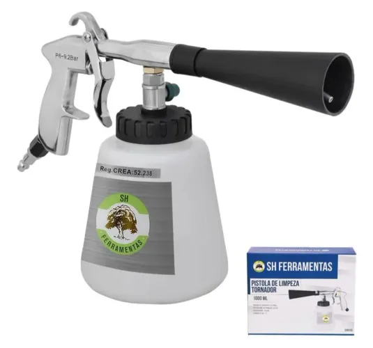 Pistola tornador de limpeza Rolamentada