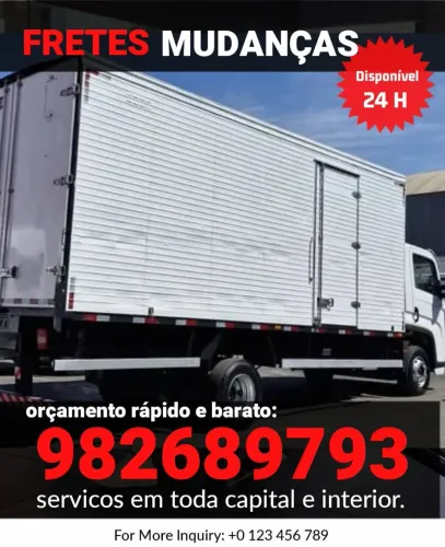 Mudanças e Cargas - Frete ligou, chegou!