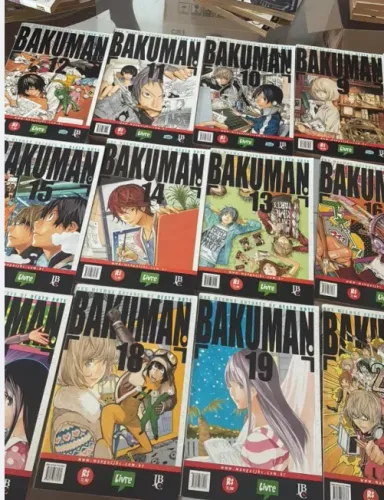 BAKUMAN - VOLUMES 02 AO 20 | MANGÁS