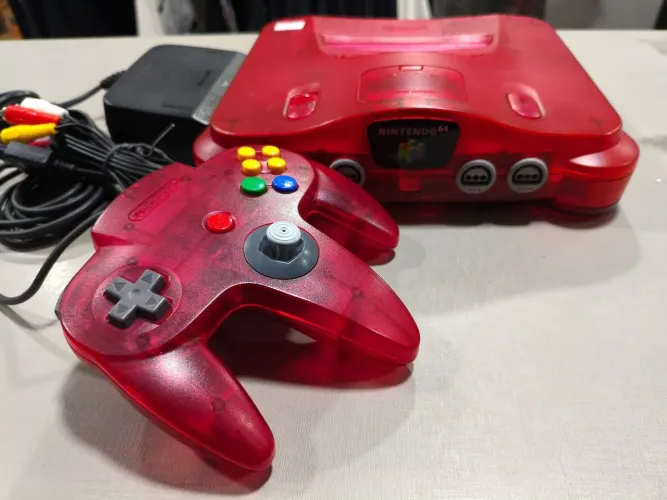 Console N64 Sabores Pink