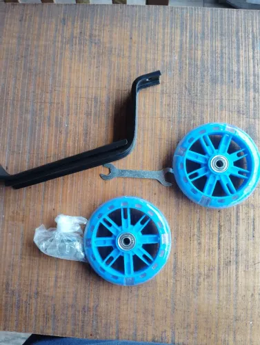 Roda de bicicleta 12 a 20 polegadas com Led 