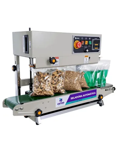 Seladora automática contínua vertical e horizontal (produto está novo)