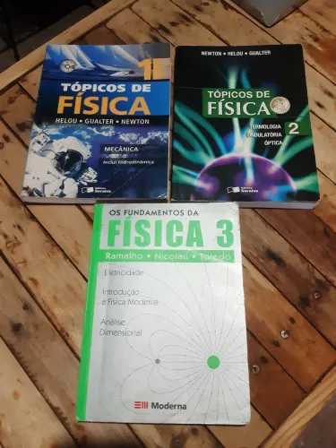 COLEÇÃO TÓPICOS DE FÍSICA + RAMALHO VOL 3