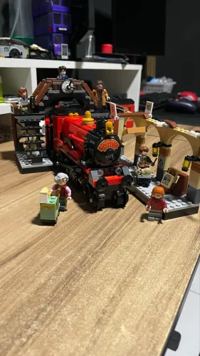 Lego expresso hogwarts 801 peças completo