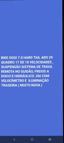 OGGI 7.0 BIKE