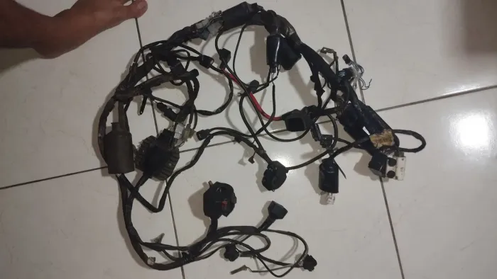 Chicote Tenere + ignição + caixa de ar