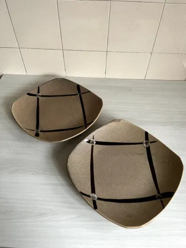 pratos/travessas de cerâmica