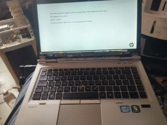 Notebook Hp cori7 com avarias