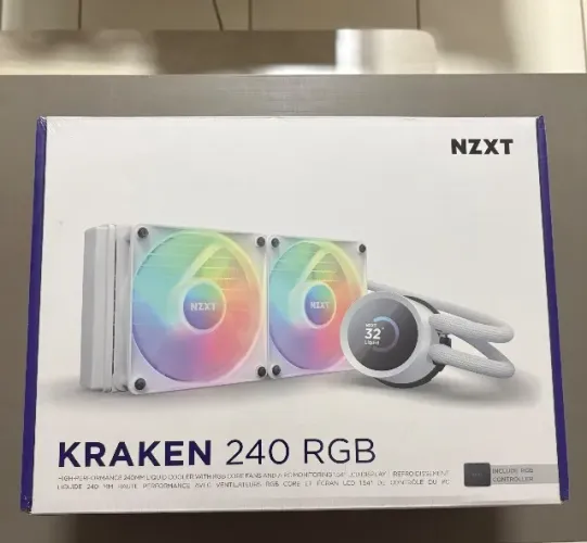 Water Cooler NZXT Kraken 240 Rbg - Novo Lacrado