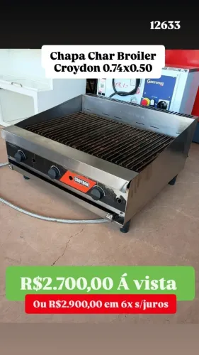 CHAPA CHAR BROILER USADA
