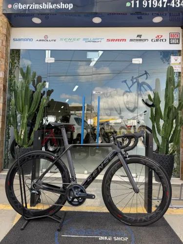 SENSE VORTEX CARBON DISC - 52 - SHIMANO ULTEGRA 2x11V - RODAS SENTEC CARBONO - NF BR