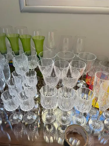 Vendo taças de cristal