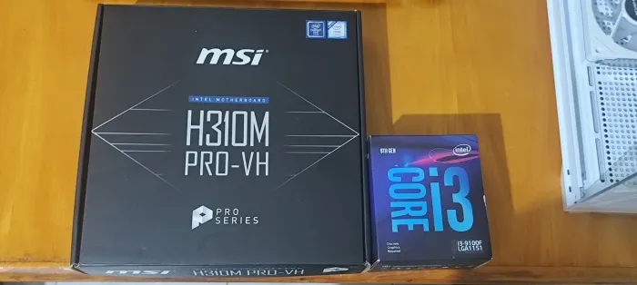 Kit Intel / placa mãe 1151 + core i3 9geração