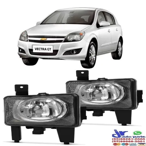 Par Farol de Milha Vectra 09 10 11 Auxiliar Neblina