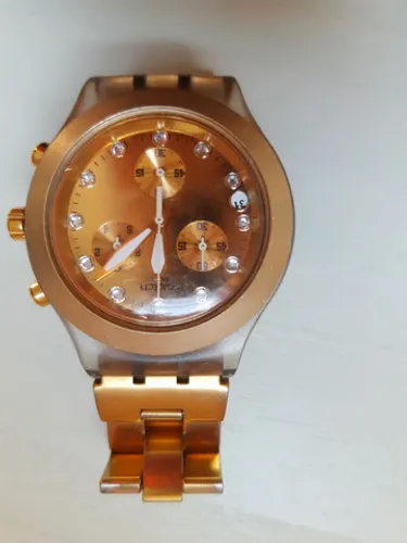 Relógio SWATH FULL BLOODED DOURADO FEMININO