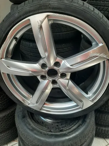 Roda aro 20 esportiva Audi Prata 5x112 usada