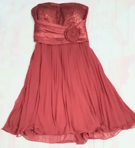 Vestido de festa Bordo M
