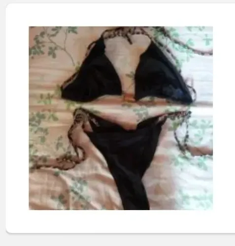 Biquíni preto completo