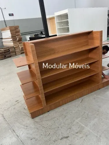 Gôndola - MDF Amadeirado