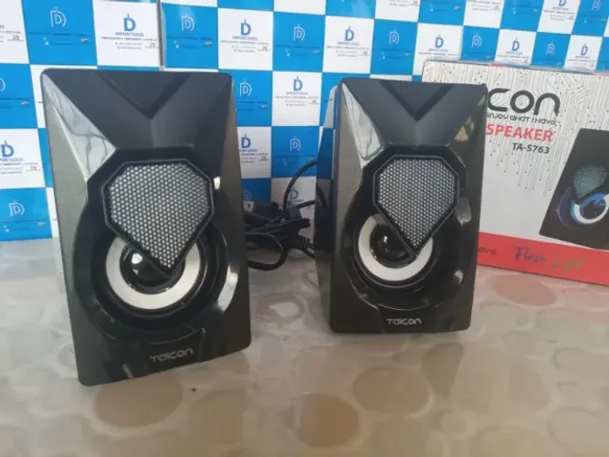 Caixinha de som rgb para pc