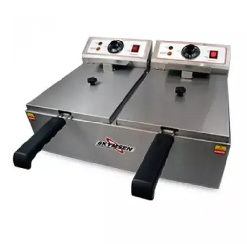 Fritadeira Skymsen eletrica 2 cubas 5L 220V FED20
