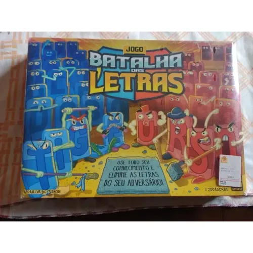 Jogo Batalha das Letras - Brinquedo da Grow Lacrado