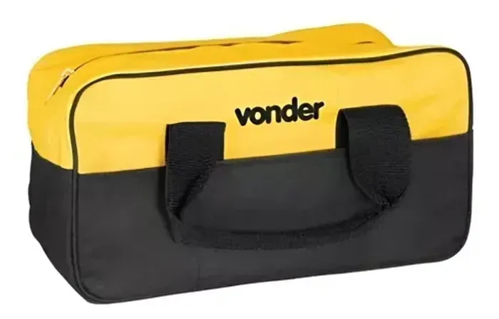 Bolsa em lona para ferramentas, 35,0 cm x 12,5 cm x 18,0 cm, BL 005, Vonder
