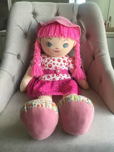 Boneca de Pano Gigante 80 cm
