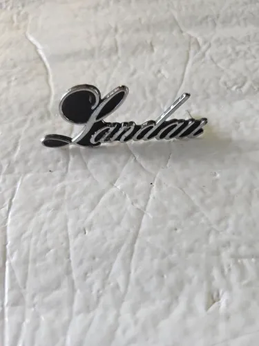 Landau emblema forro de porta original