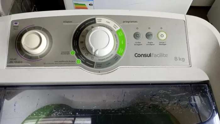 LAVADORA CONSUL FACILITE 8 KLS 110V