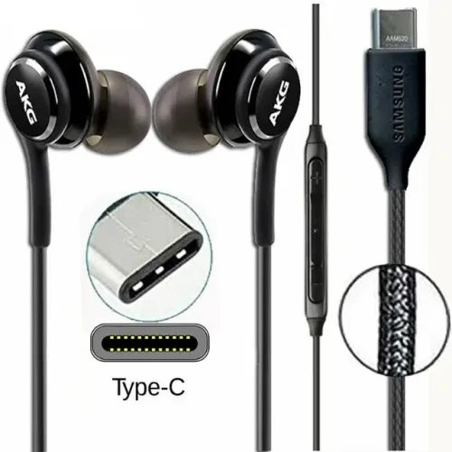 Fone de Ouvido Usb-C Galaxy Note 10 / S10 / S20 / S20 Ultra / A71 / A51