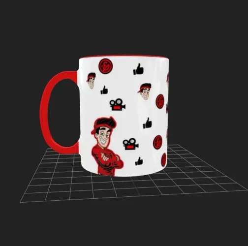 Caneca personalizada Enaldinho Youtuber a partir de 35,00