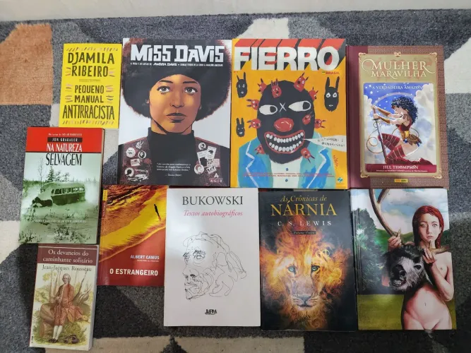 Coleção de Livros Diversos - Literatura, Quadrinhos e mais