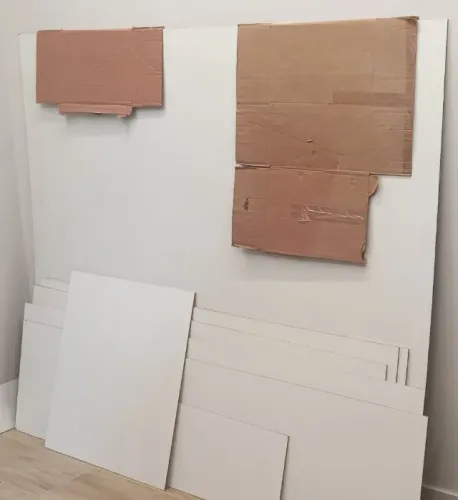 MDF 6 mm revestidos ambos os lados branco (sobra)