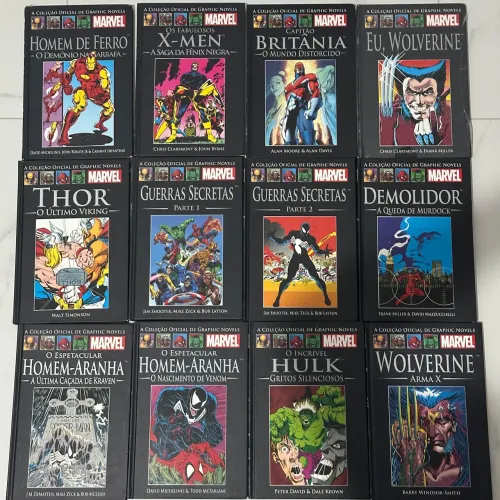 Coleção HQ Marvel Salvat Excelente Estado