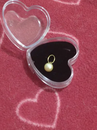 Pingente de pérola original ouro 18k